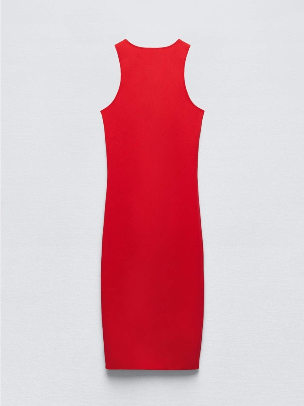 Zara red midi dress - Picture 4 of 4